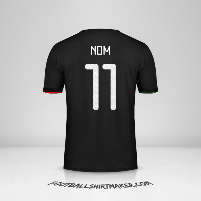 Maillot Mexique 2019 -  nom - 11