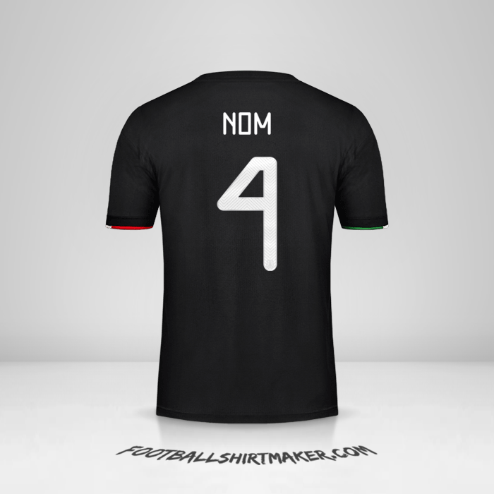 Maillot Mexique 2019 -  nom - 4