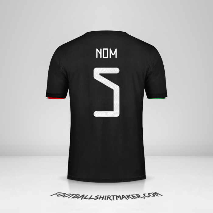 Maillot Mexique 2019 -  nom - 5