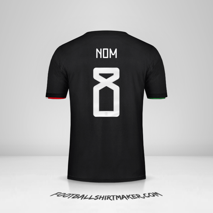 Maillot Mexique 2019 -  nom - 8