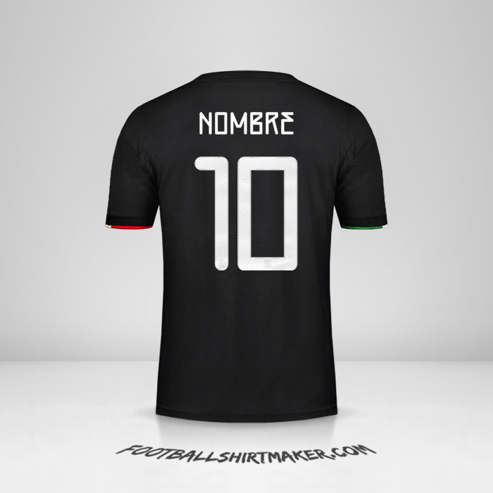 Jersey Mexico 2019 -  nombre - 10