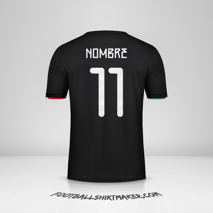 Jersey Mexico 2019 -  nombre - 11