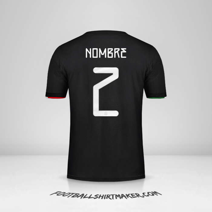 Jersey Mexico 2019 -  nombre - 2