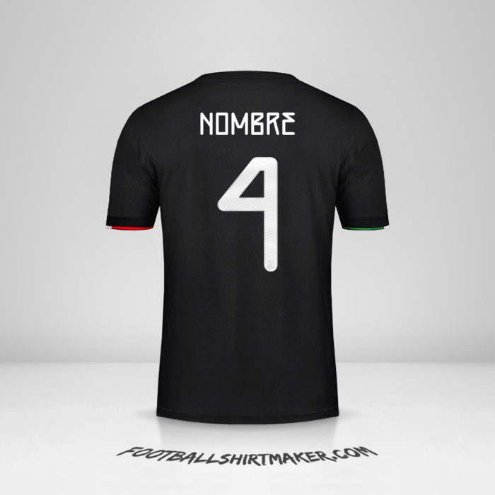 Jersey Mexico 2019 -  nombre - 4