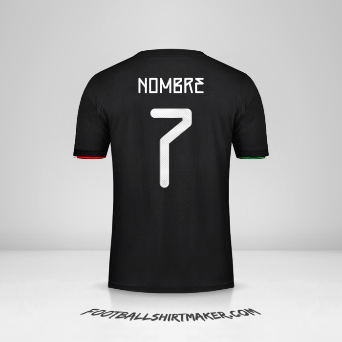 Camiseta Mexico 2019 -  nombre - 7