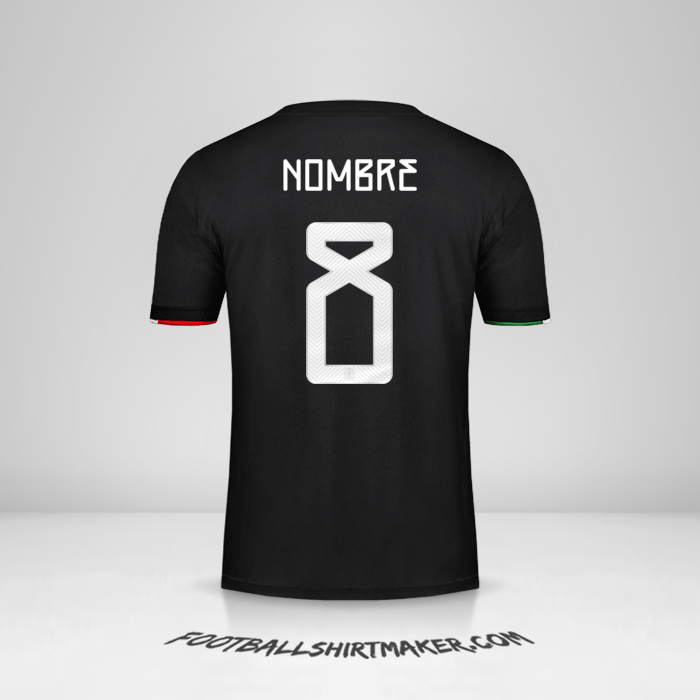 Jersey Mexico 2019 -  nombre - 8