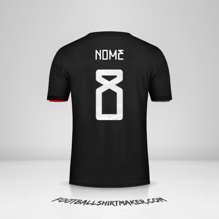 Camisola México 2019 -  nome - 8