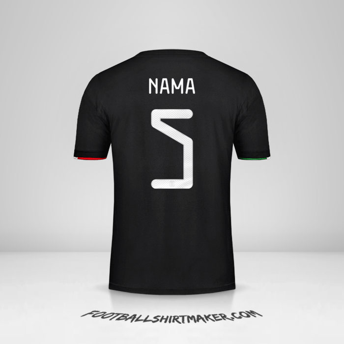 Jersey Meksiko 2019 -  nama - 5