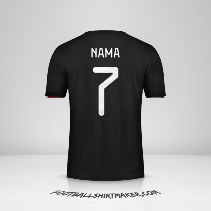 Jersey Meksiko 2019 -  nama - 7