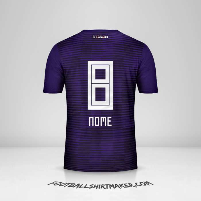 Camisa River Plate 2018 Alternativa -  nome - 8