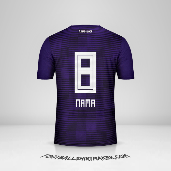 Jersey River Plate 2018 Alternatif -  nama - 8