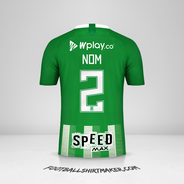 Maillot Atletico Nacional 2019 -  nom - 2