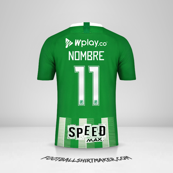Camiseta Atletico Nacional 2019 -  nombre - 11
