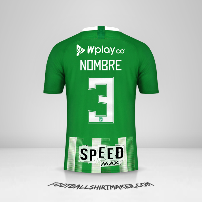 Camiseta Atletico Nacional 2019 -  nombre - 3