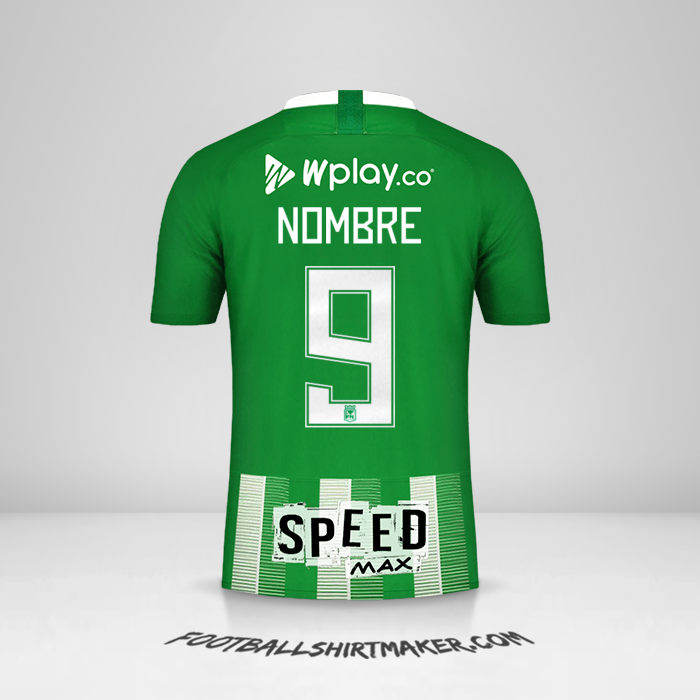 Camiseta Atletico Nacional 2019 -  nombre - 9