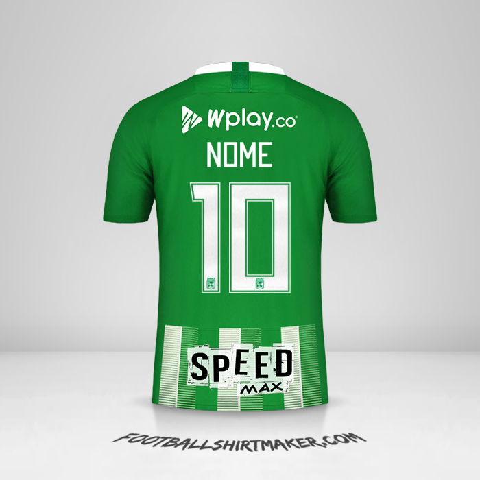 Camisola Atletico Nacional 2019 -  nome - 10