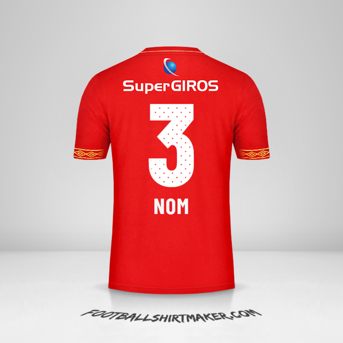 Maillot America de Cali 2019 -  nom - 3