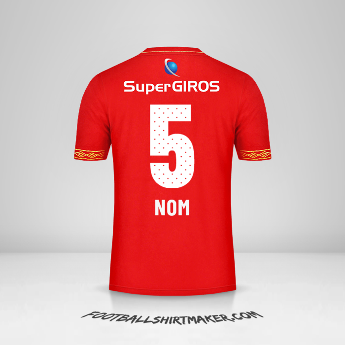 Maillot America de Cali 2019 -  nom - 5