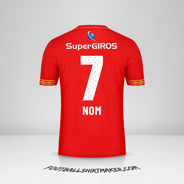 Maillot America de Cali 2019 -  nom - 7