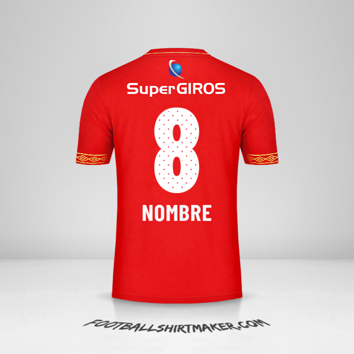 Jersey America de Cali 2019 -  nombre - 8