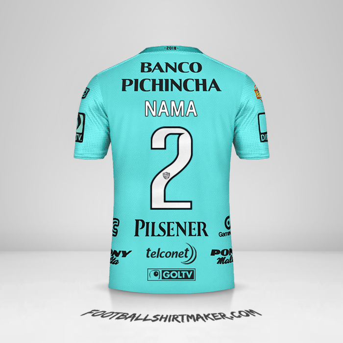 Jersey Barcelona SC 2018 Alternatif -  nama - 2
