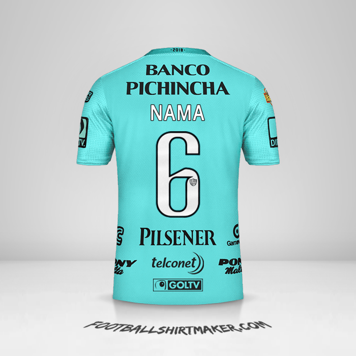 Jersey Barcelona SC 2018 Alternatif -  nama - 6