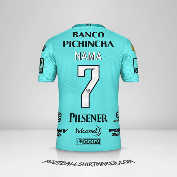 Jersey Barcelona SC 2018 Alternatif -  nama - 7