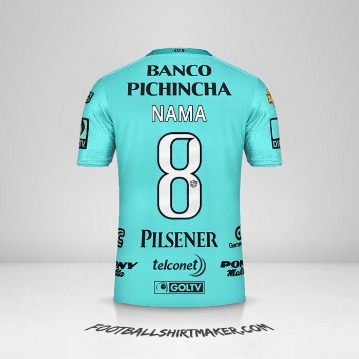 Jersey Barcelona SC 2018 Alternatif -  nama - 8
