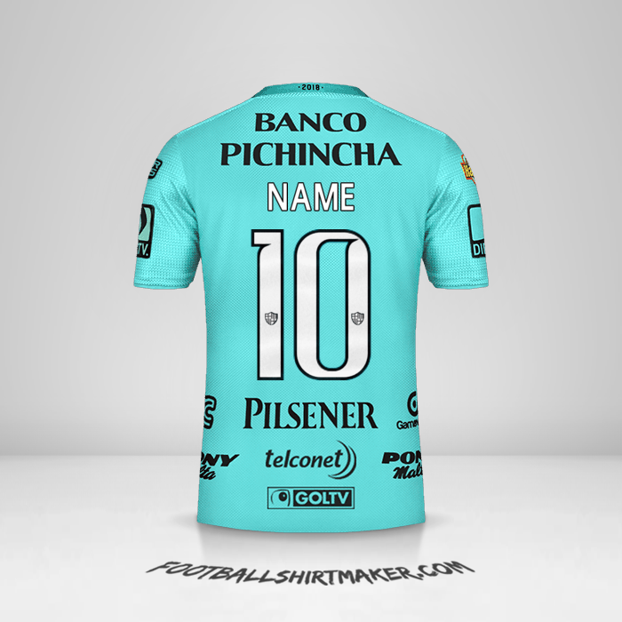 Shirt Barcelona SC 2018 Away -  name - 10