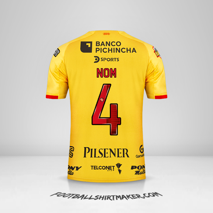 Maillot Barcelona SC 2019 -  nom - 4