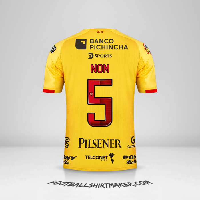 Maillot Barcelona SC 2019 -  nom - 5