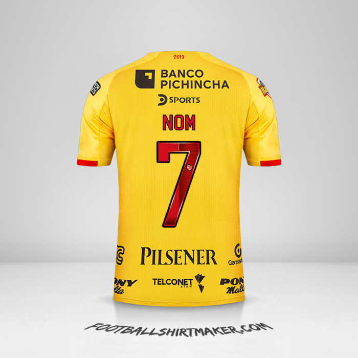 Maillot Barcelona SC 2019 -  nom - 7