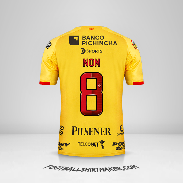 Maillot Barcelona SC 2019 -  nom - 8