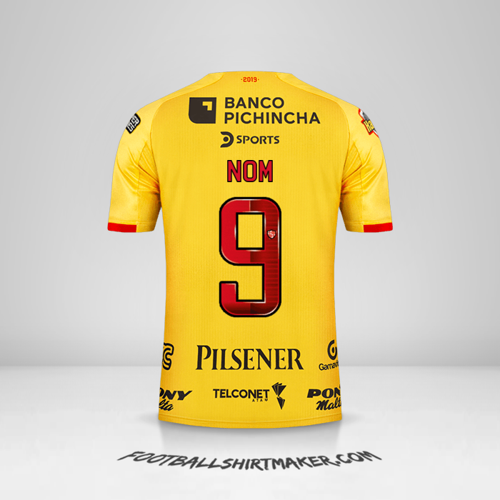 Maillot Barcelona SC 2019 -  nom - 9