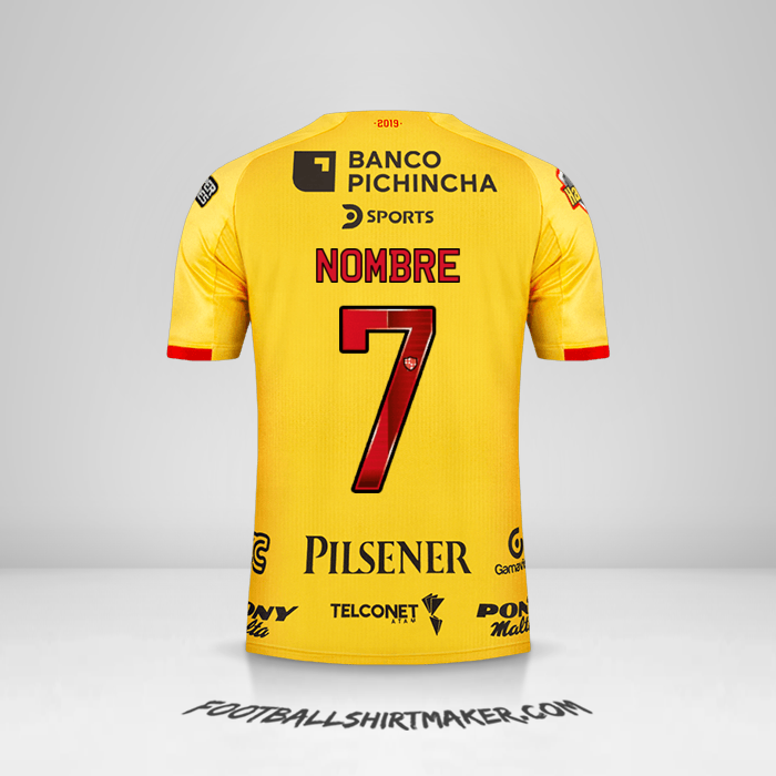 Jersey Barcelona SC 2019 -  nombre - 7