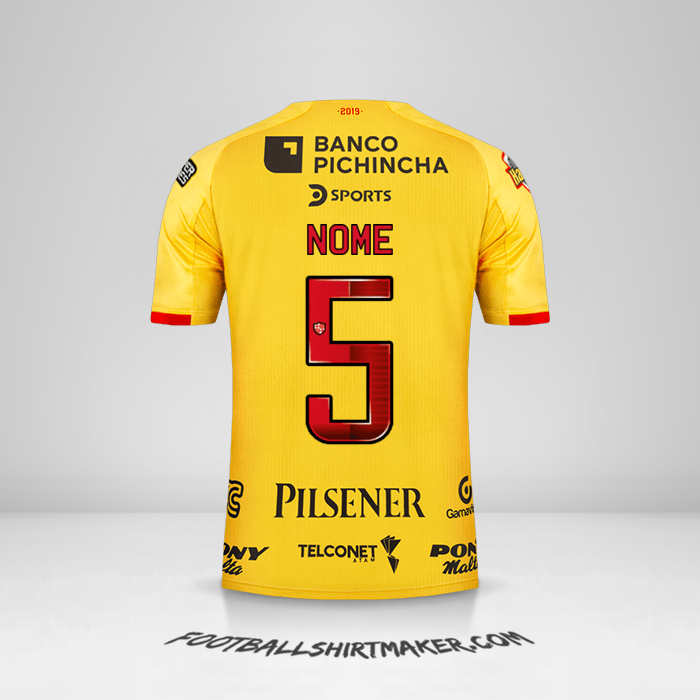 Maglia Barcelona SC 2019 -  nome - 5