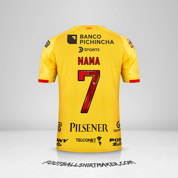 Jersey Barcelona SC 2019 -  nama - 7