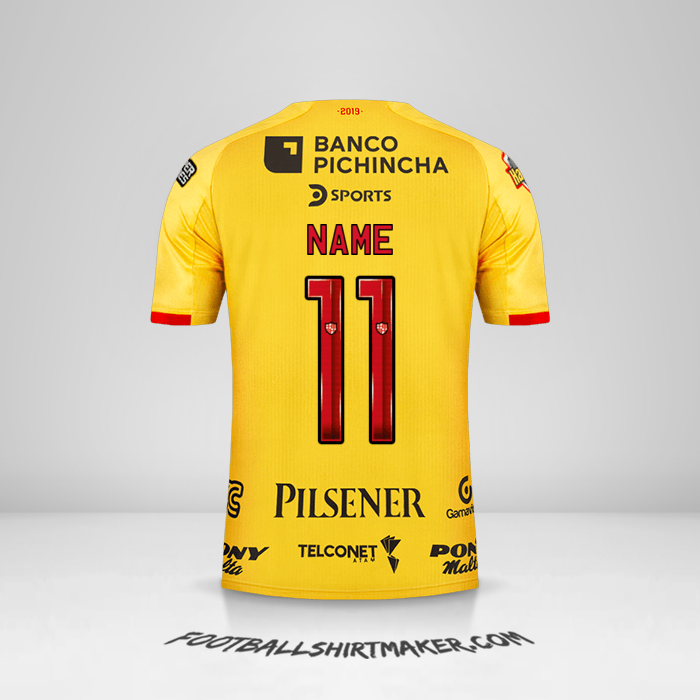 Shirt Barcelona SC 2019 -  name - 11