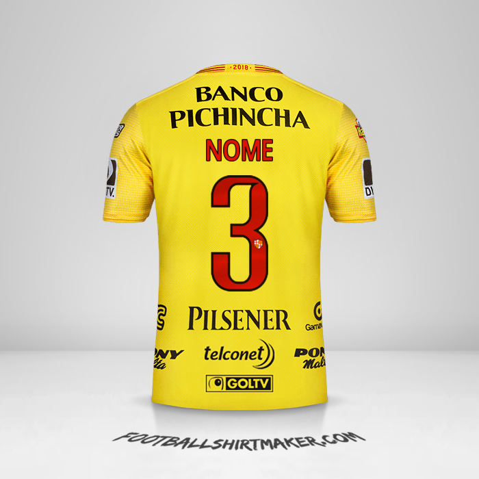 Maglia Barcelona SC 2018 -  nome - 3