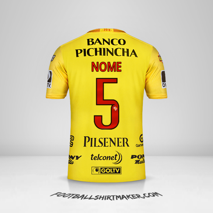 Maglia Barcelona SC 2018 -  nome - 5