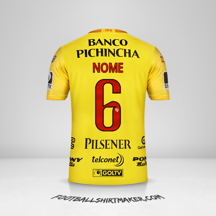 Maglia Barcelona SC 2018 -  nome - 6