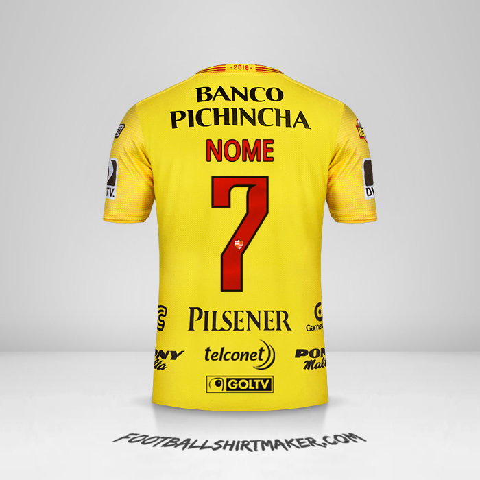 Maglia Barcelona SC 2018 -  nome - 7