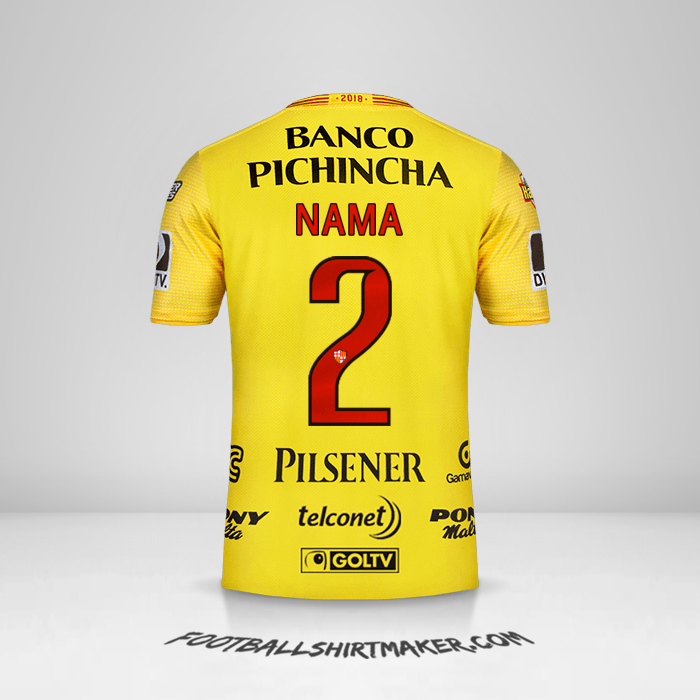 Jersey Barcelona SC 2018 -  nama - 2