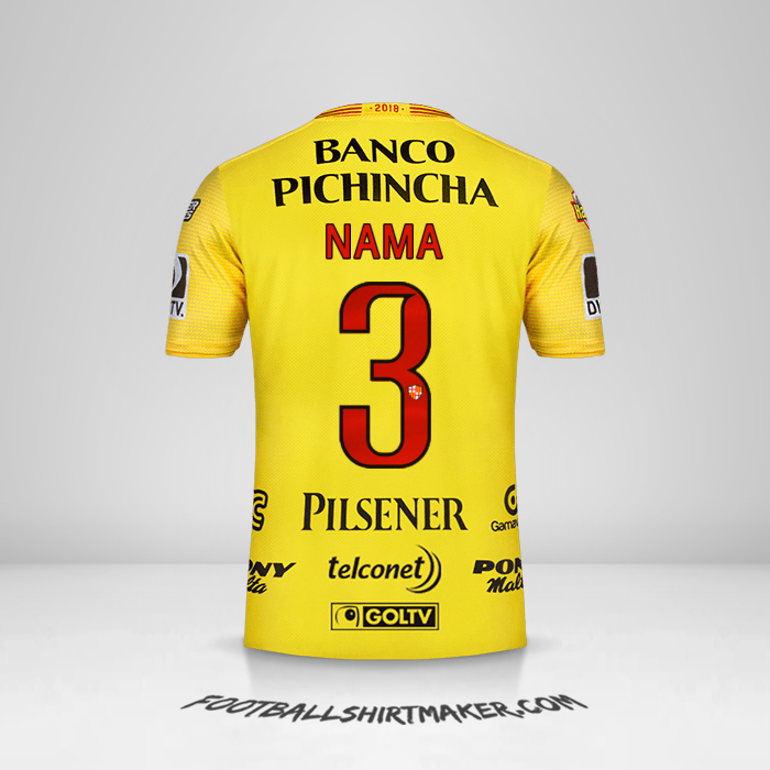 Jersey Barcelona SC 2018 -  nama - 3