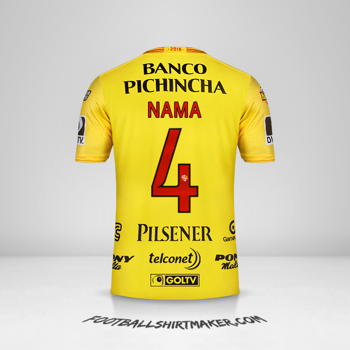 Jersey Barcelona SC 2018 -  nama - 4