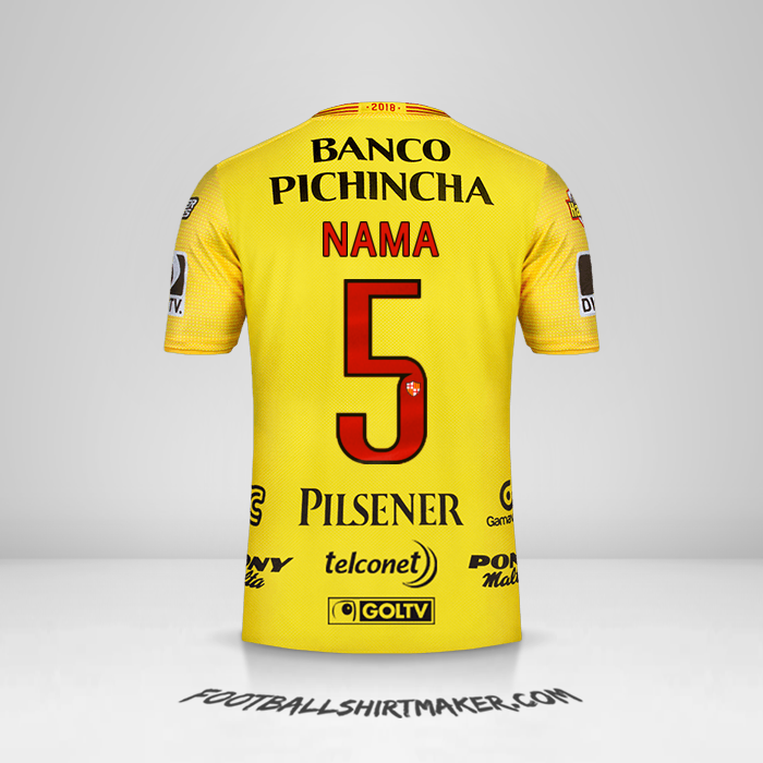 Jersey Barcelona SC 2018 -  nama - 5