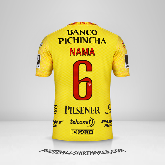 Jersey Barcelona SC 2018 -  nama - 6