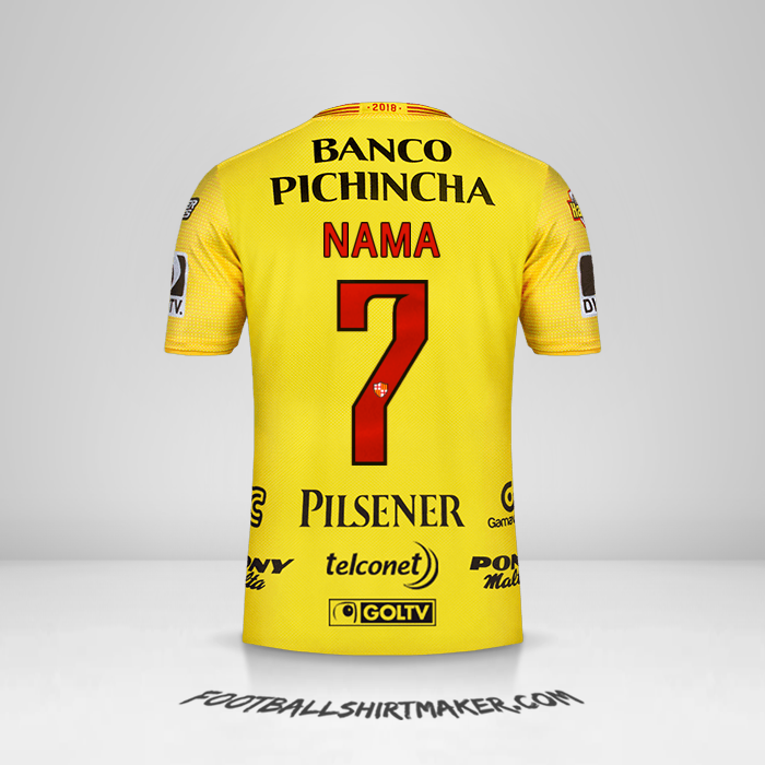 Jersey Barcelona SC 2018 -  nama - 7