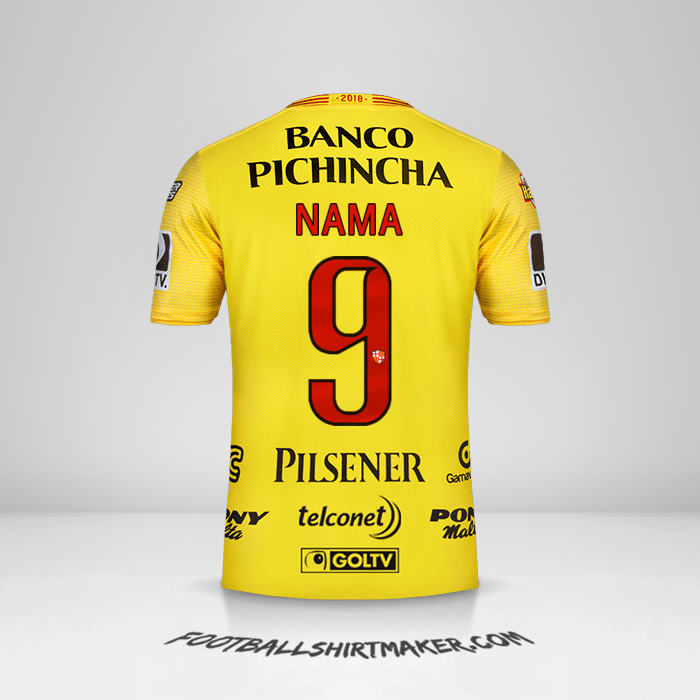 Jersey Barcelona SC 2018 -  nama - 9