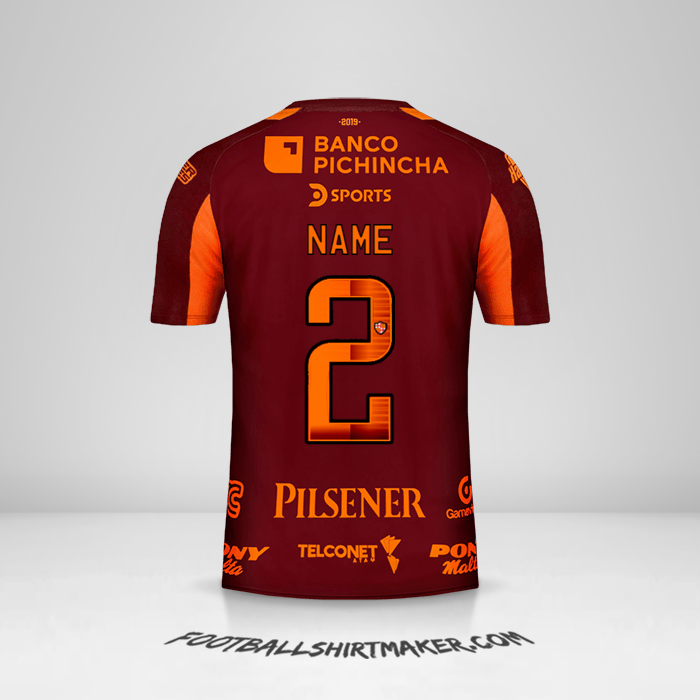 Jersey Barcelona SC 2019 Away -  name - 2